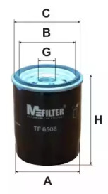 Фільтр оливи MFILTER TF 6508